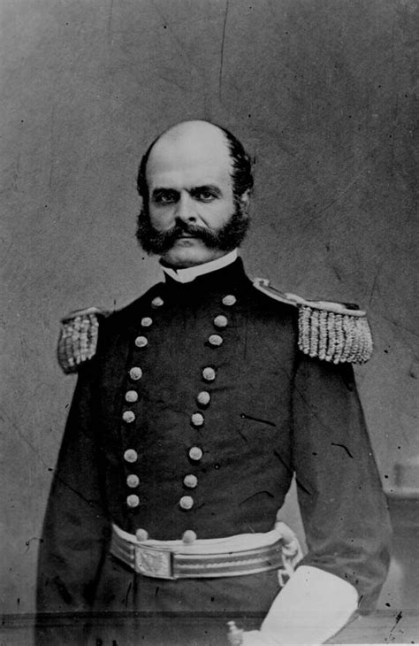 General Ambrose Everett Burnside The Sideburns Man Civil War
