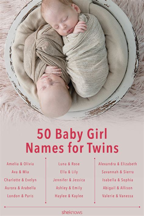 Twin Girl Names Youll Love Best Twin Baby Names 2020