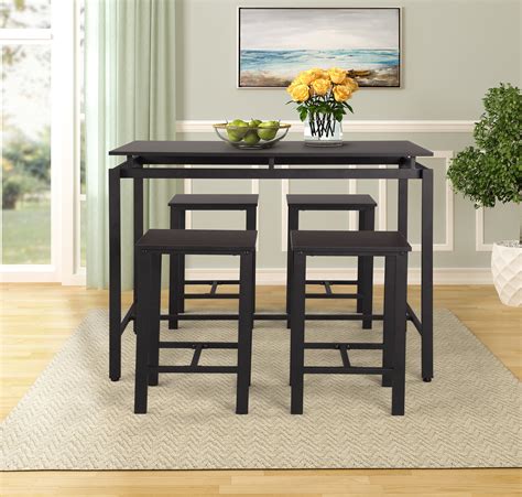 Dining Room Table Bar Height The Art Of Dining Narrow Bar Height