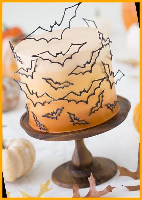 Bat Cake Preppy Kitchen Kitchen Halloween Decorations