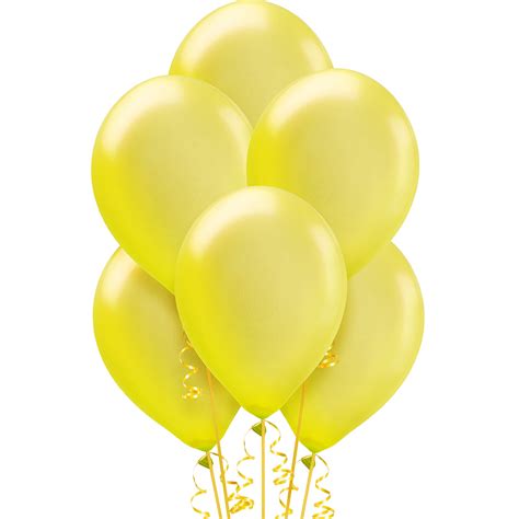 Yellow Pearl Balloons 15ct Party City