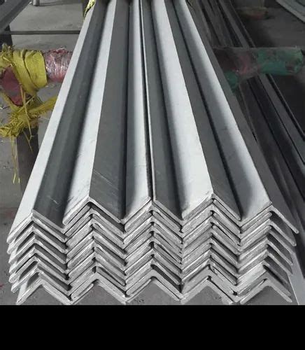 Stainless Steel Ss Angle For Industrial Size 20mmto 150mm At Rs 140kg In Ahmedabad