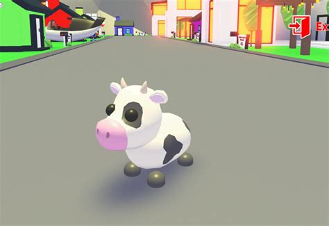 Adopt Me Uncovering The Rare Cow Pet