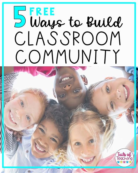 Tails Of Teaching 5 Free Ways To Build Classroom Community