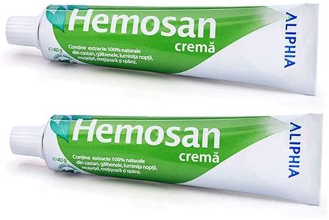hemosan 2 pack fast relief cream itching anal fissures hemorrhoids anal eczemas pruritus