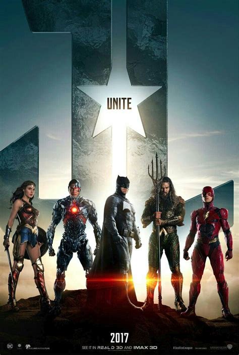 Justice League 2017 Universo DC CÓMICS GT Liga de la justicia
