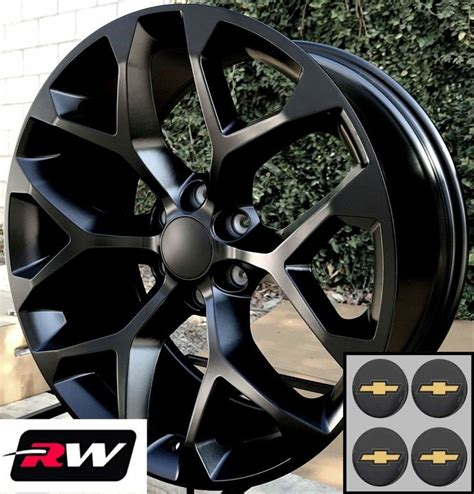 Black Rims And Tires For Chevy Silverado 1500