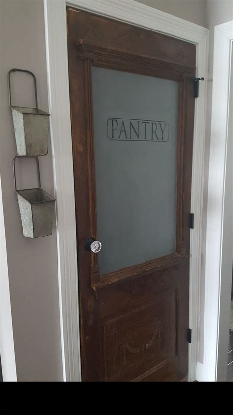 Farmhouse Pantry Doors With Glass