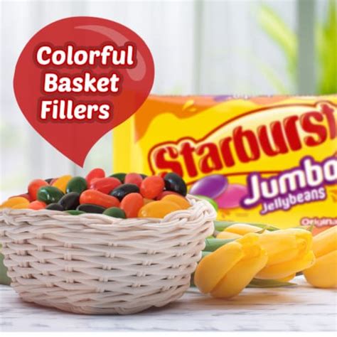 Starburst Original Jumbo Easter Jelly Beans Chewy Candy Assortment 12