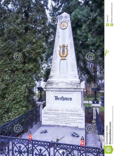 Beethoven Editorial Photo Image Of Grave Beethoven 43281831