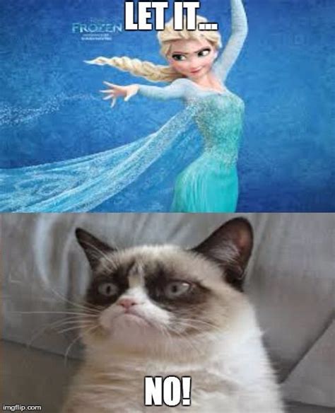 Finally Grumpy Cat Grumpy Cat Frozen Grumpy Cat Humor
