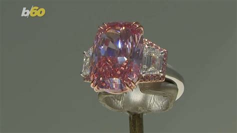 Pink Diamond Auctioned At Million Most Ever Per Carat Ph