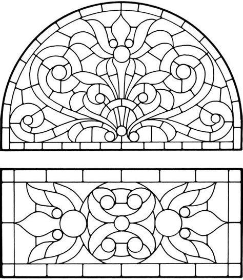 Print this easter cross colouring card onto white printer card, and simply fold in half before colouring in. Stained Glass Window Coloring Pages - Coloring Home