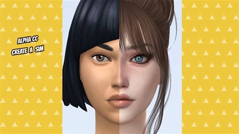 Sims 4 Alpha Hair Cc Folder D90