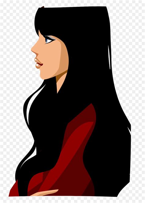 Polish your personal project or design with these black hair transparent png images, make it even more personalized and more attractive. Frau Cartoon Schwarze Haare, Abbildung - Vektor ...