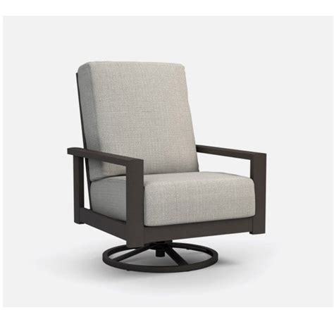 Homecrest Elements Cushion High Back Swivel Rocker Chat Chair 5192a