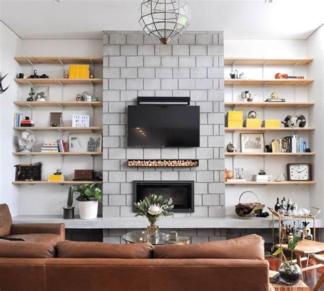 Tips For Hanging A Flat Screen Tv Over A Fireplace Apartment Therapy