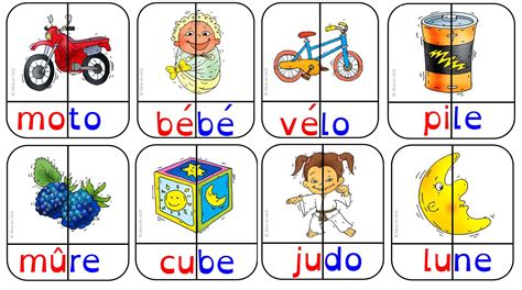 Fusionner Les Syllabes Alphabet Preschool Learning French For Kids