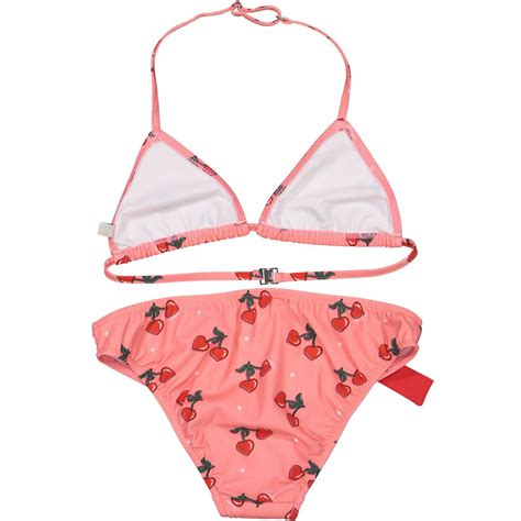 Gucci Cherry Print Bikini For Girls — Bambinifashioncom