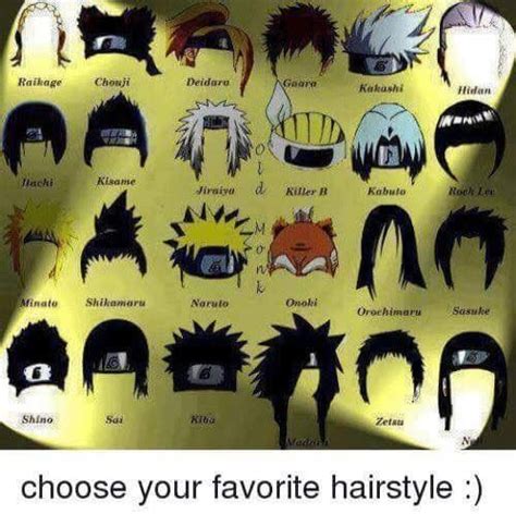Hairstyles Naruto Amino