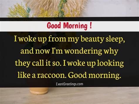 Funny Good Morning Poems