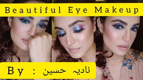 Beautiful Eye Makeup By Beautiful Actress Youtube