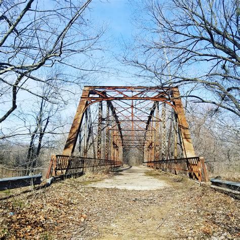 Abandoned Through Truss Bridge In Oklahoma 3024 X 3024 Oc R