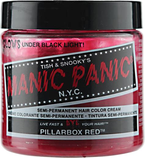 Manic Panic Semi Permanent Pillarbox Red Hair Color Cream
