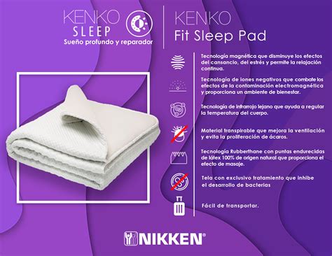 Kenko Sleep Fit Pad Matrimonial Nikken | Kenko Sleep Nikken