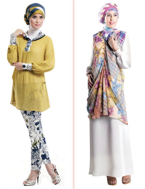 22 Trend Fashion Busana Muslim Wanita Terbaru 2015 ~ Rozic