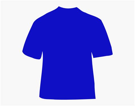 Blue T Shirt Svg Clip Arts Royal Blue Shirt Art Hd Png Download