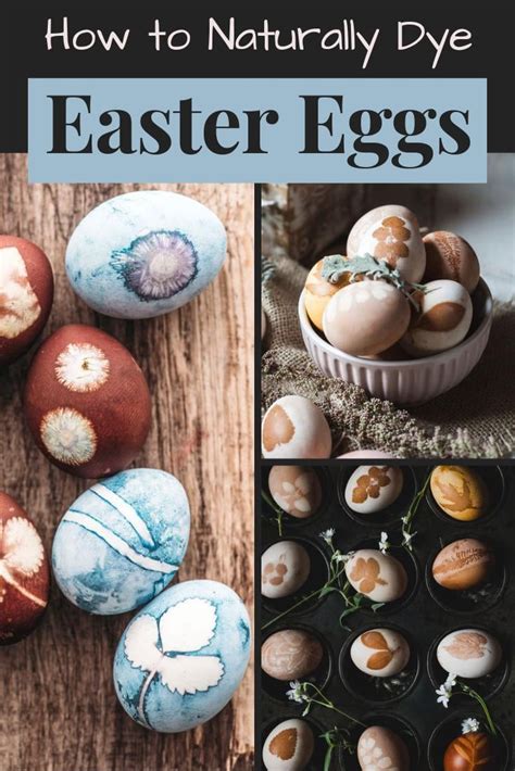 How To Dye Easter Eggs Naturally Using Food Ingredients As Natural Dyes