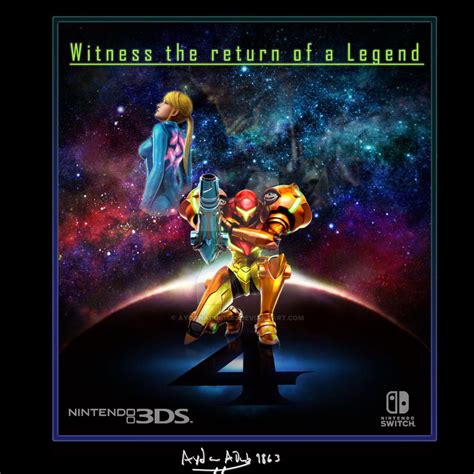 Metroid Returns Mock Up Poster V2 By Aydanadub1863 On Deviantart