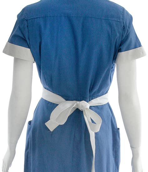 Blue Waitress Uniform Eastern Costume
