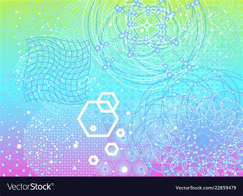 Science And Mathematics Abstract Background Vector Image