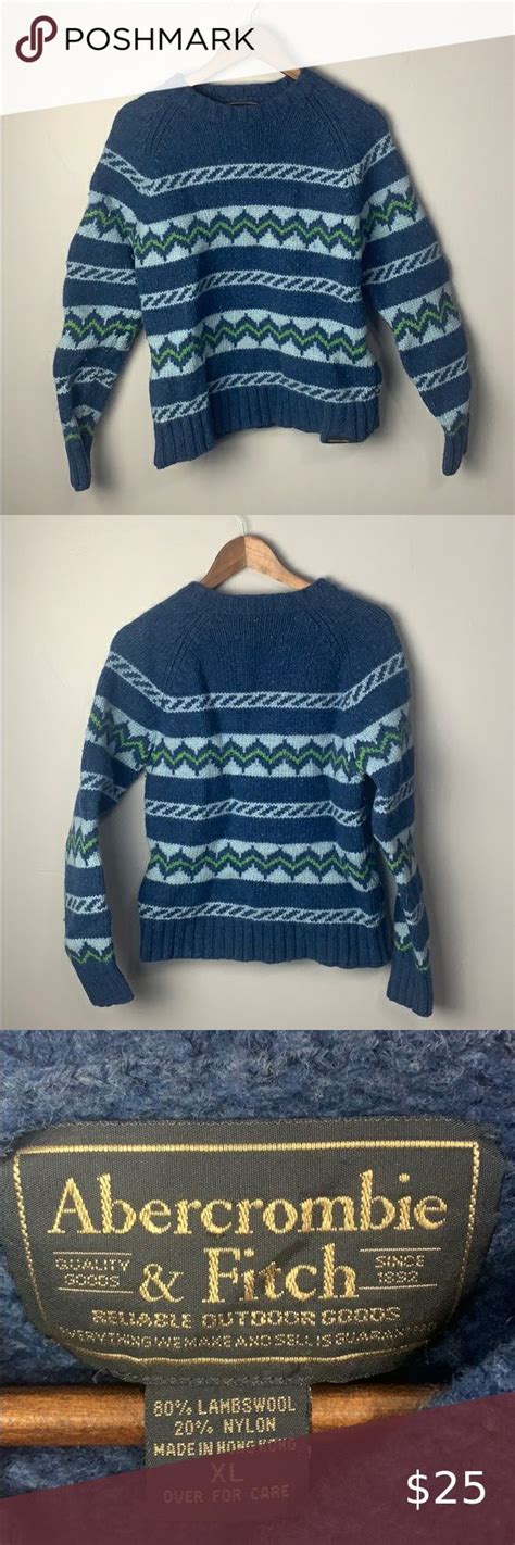 Abercrombie And Fitch Lambswool Sweater Lambswool Sweater Lambswool Sweaters