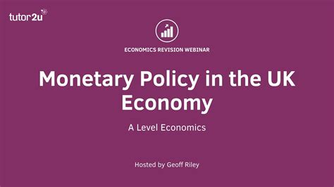 Monetary Policy In The Uk I A Level And Ib Economics Youtube