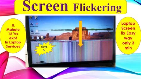 How To Solve Screen Flickering How To Fix Laptop Screen Flashing