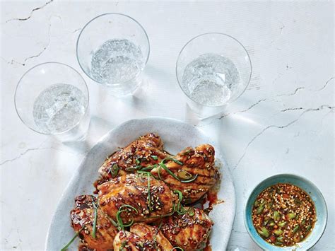 Chicken Thighs With Ginger Sesame Glaze Recipe Recipe Grilled