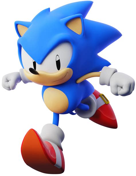 Sonic 3d Model Poses