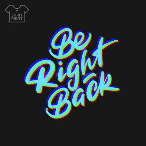 Be Right Back Sign Stock Illustrations 589 Be Right Back Sign Stock