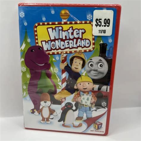 Winter Wonderland Dvd 2008 Red Packaging New Sealed Barney Bob
