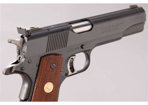Colt Gold Cup National Match Mk Iv Series 70 Semi Automatic Pistol