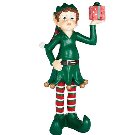 Customized Resin Fiberglass Elves Statue Christmas Decoration Buy Christmas Decoration Statues