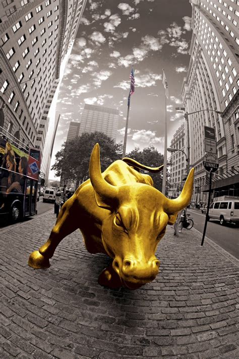 Charging Bull Wallstreet Bulls Wallpaper Wall Street Charging Bull