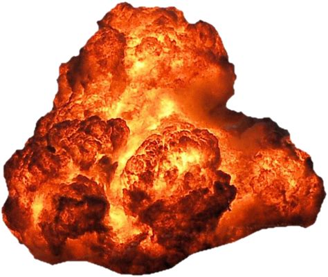 Big Bright Fire Explosion Hot Png Image Purepng Free Transparent