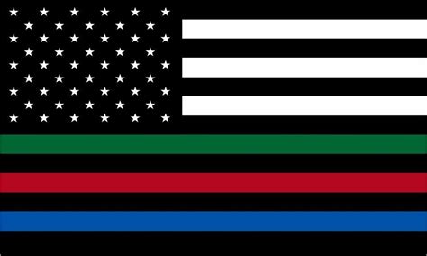 People might dislike what i say next, but please, not all police are bad. Thin Blue Line Decal - USA Flag with Red, Blue and Green ...