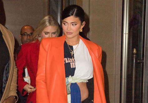 Kylie Jenner First Public Appearances Since Announcing Her Pregnancy Celebrity Gossip News