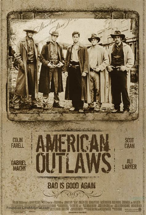 American Outlaws 2001 Movie Poster