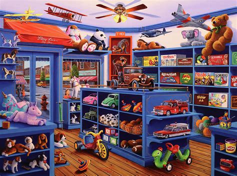 Mary Lees Toy Store Painting By Geno Peoples Fine Art America
